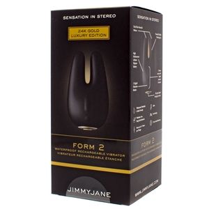 Jimmyjane FORM 2 24K Gold Luxury Edition Massager